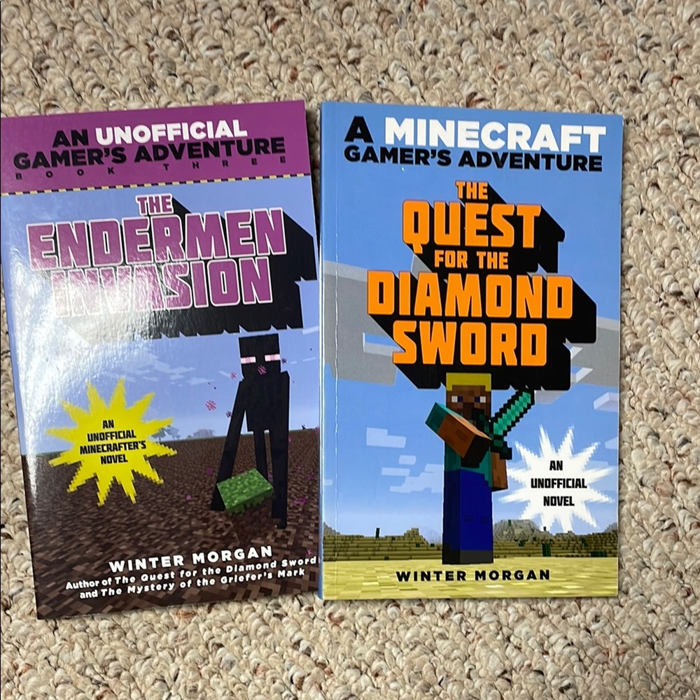Minecraft Adventure Book Set - Picture 3 of 6
